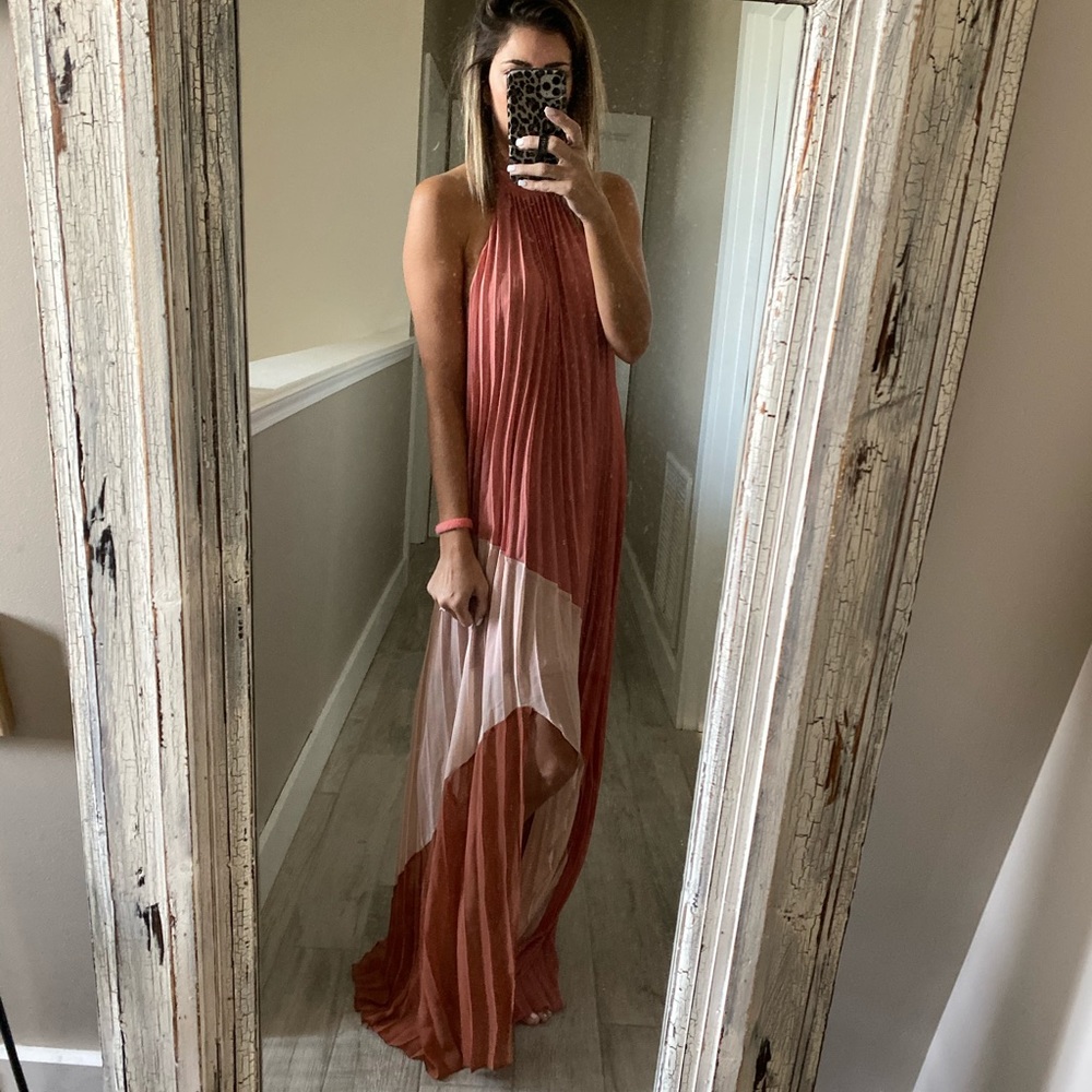 Strut & Bolt Colorblock Maxi Dress
